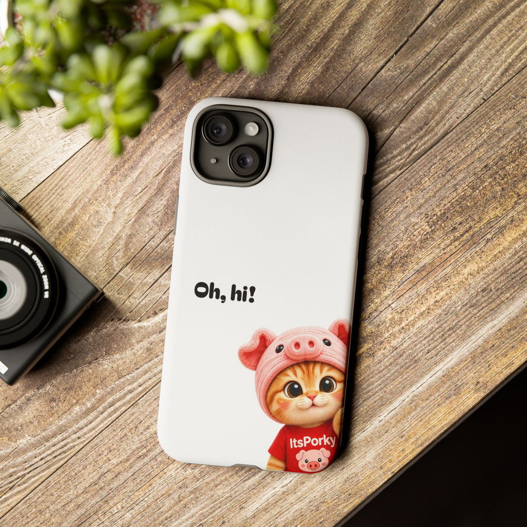 "Oh, hi!" Phone Case — Protective iPhone Cover