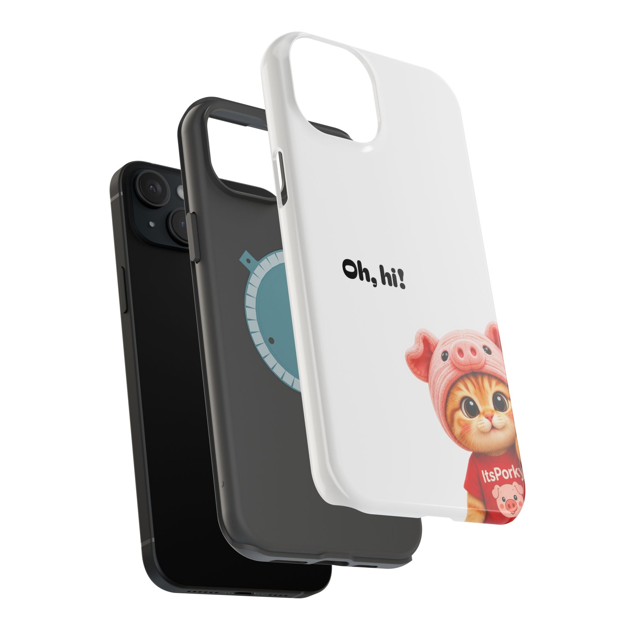 "Oh, hi!" Magnetic Impact‑Resistant Case