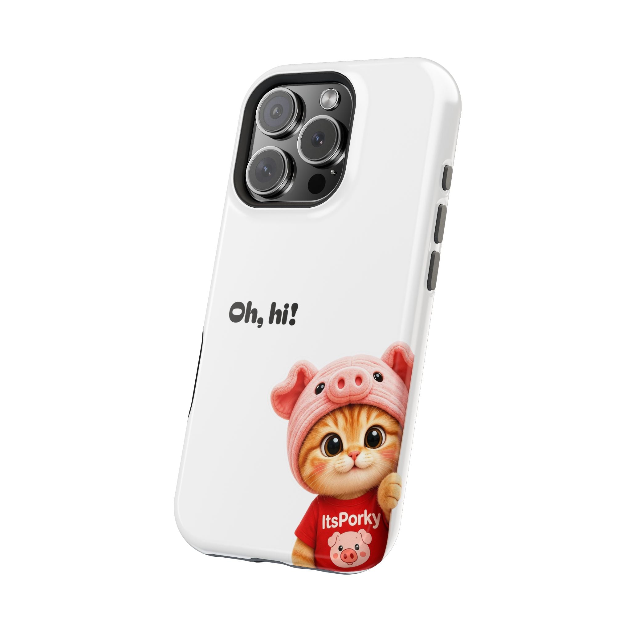 "Oh, hi!" Magnetic Impact‑Resistant Case