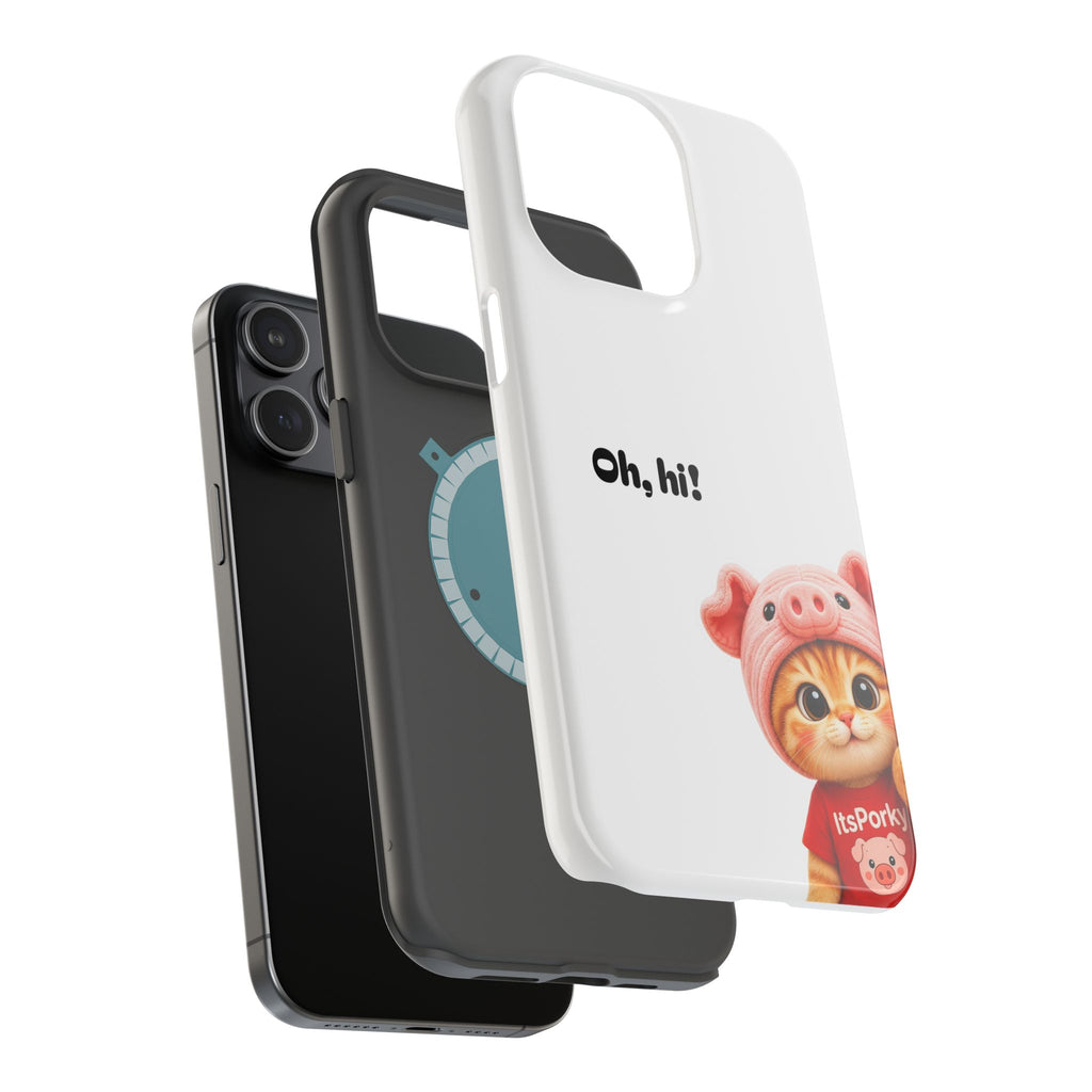 "Oh, hi!" Magnetic Impact‑Resistant Case