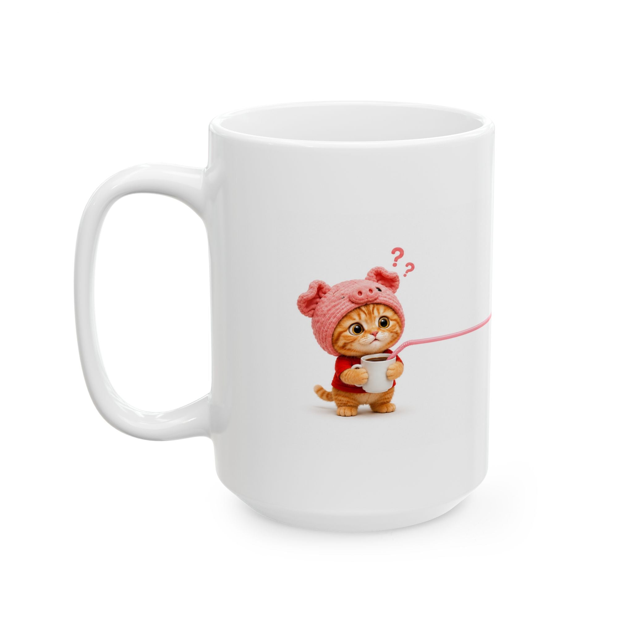 Who’s Drinking My Coffee? — Porky & MooMoo Mug