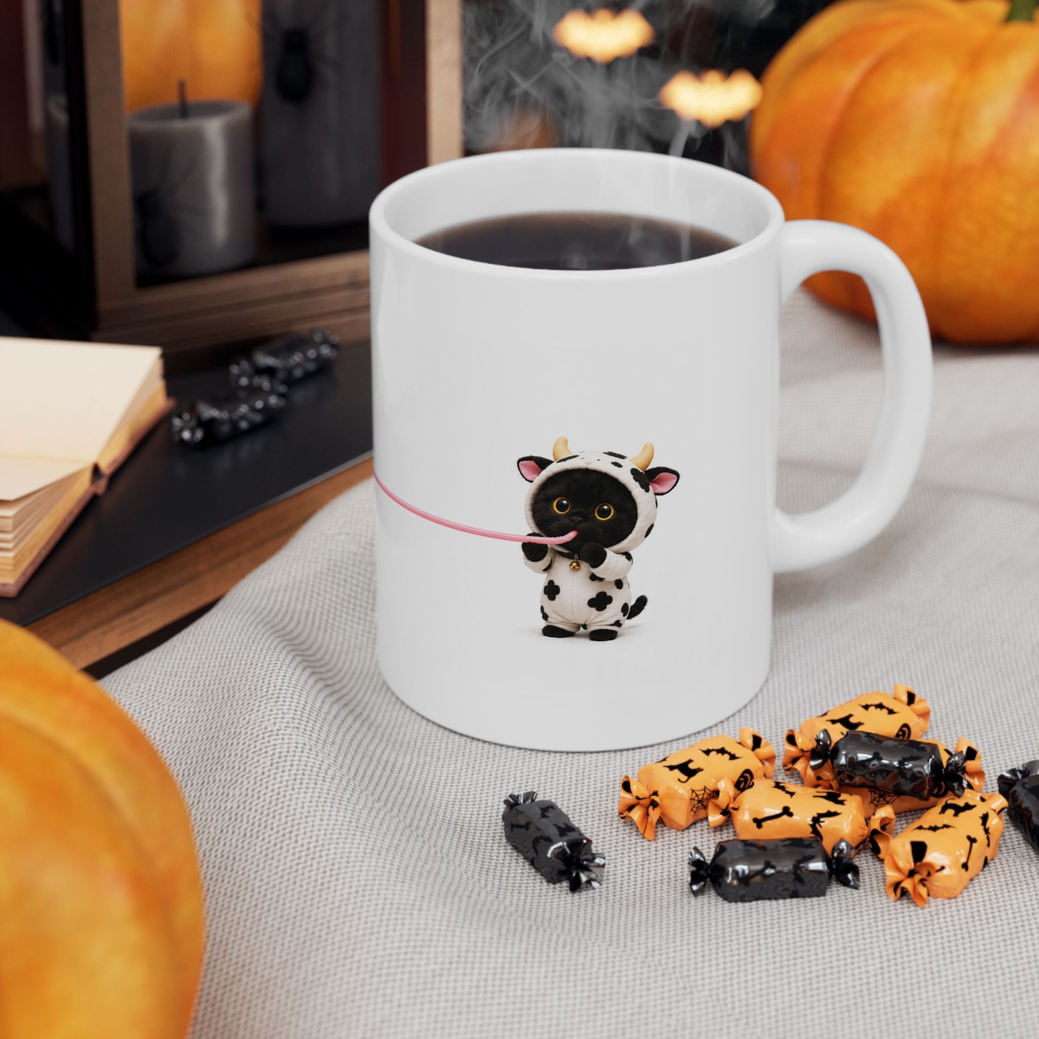 Who’s Drinking My Coffee? — Porky & MooMoo Mug