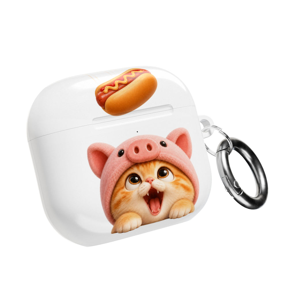 Porky Hot Dog Catch — AirPods Case