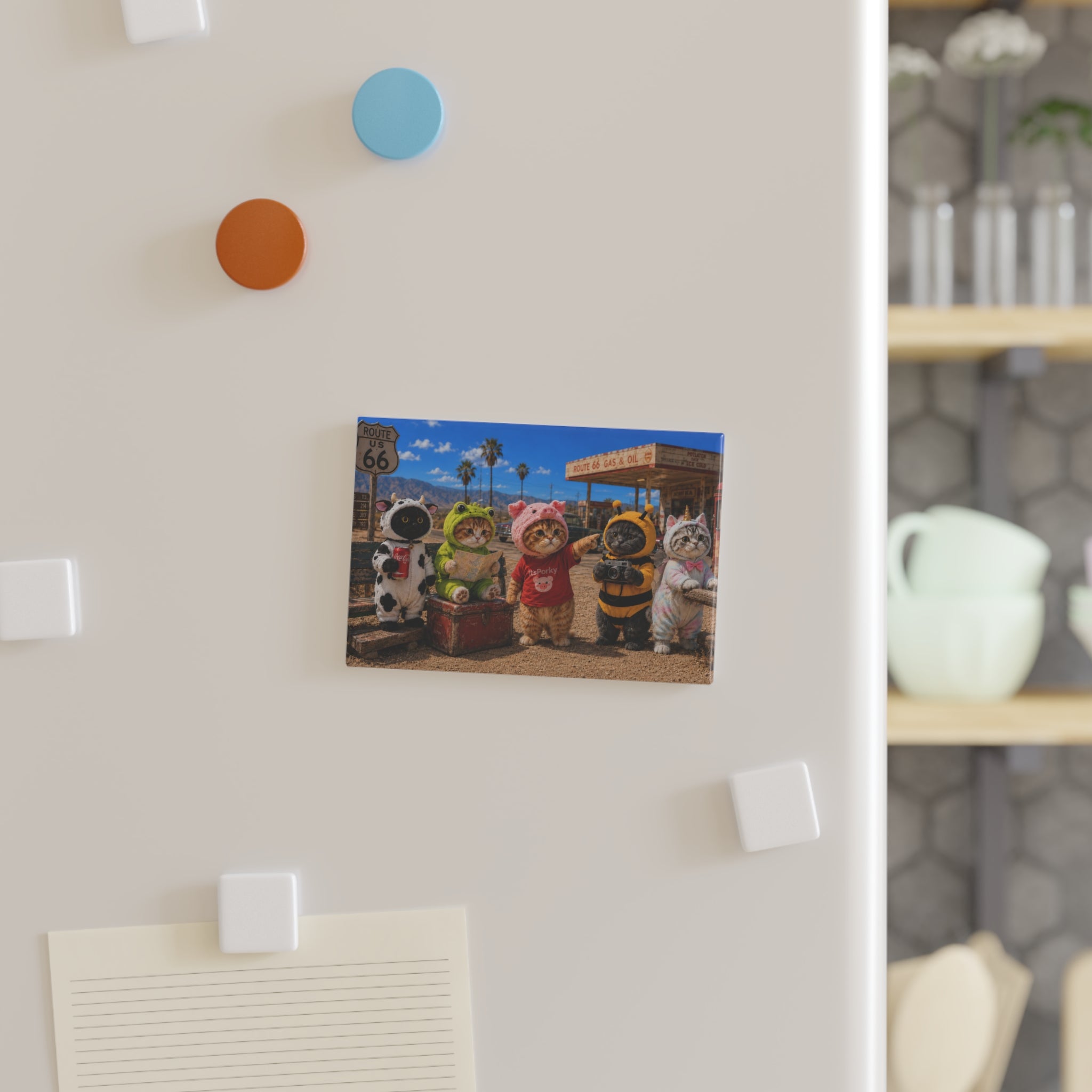 Route 66 Road Trip Rectangle Magnet