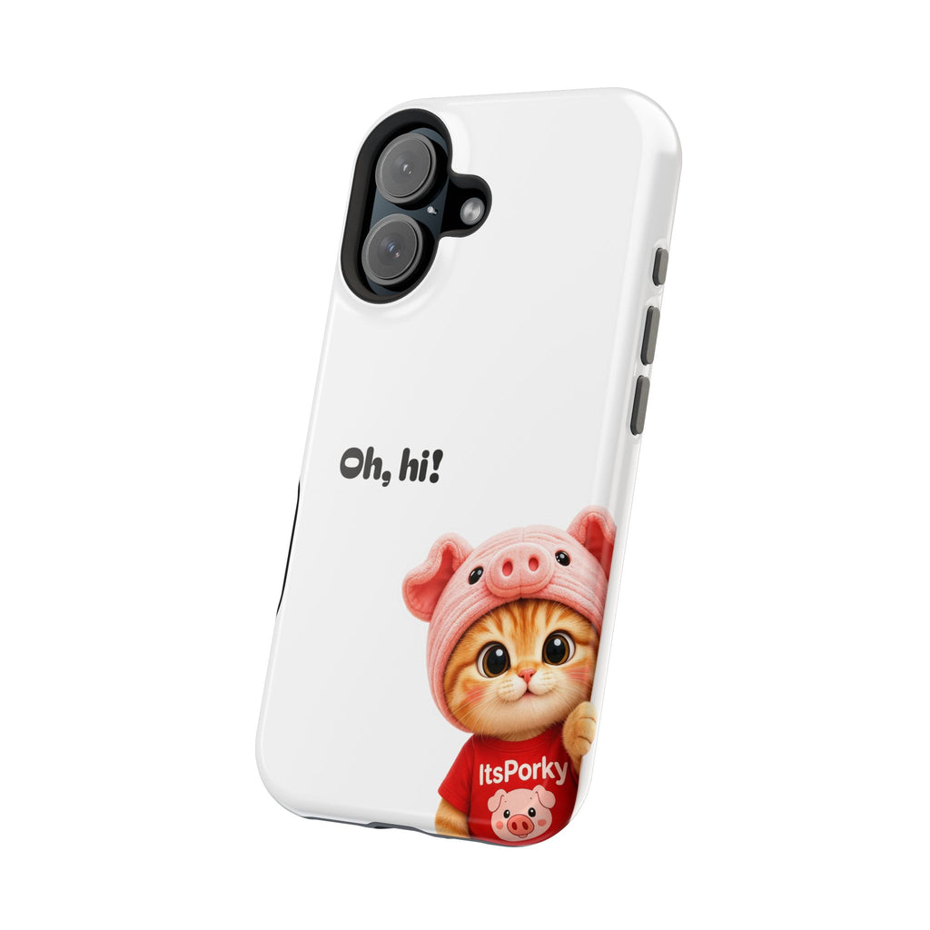"Oh, hi!" Magnetic Impact‑Resistant Case
