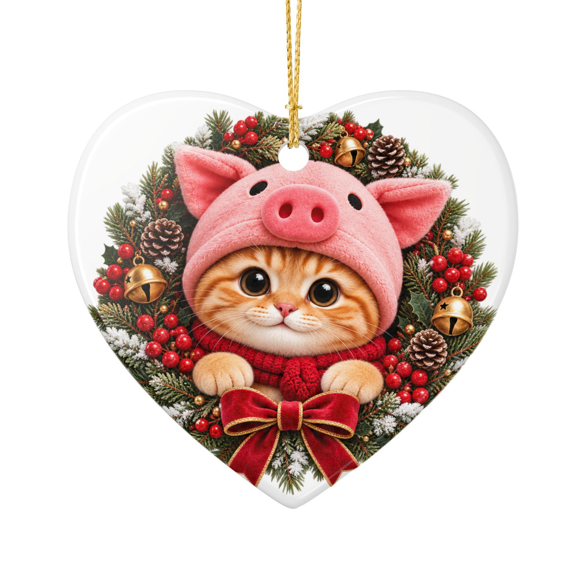 Porky's Christmas Magic Ornament – Double Sided