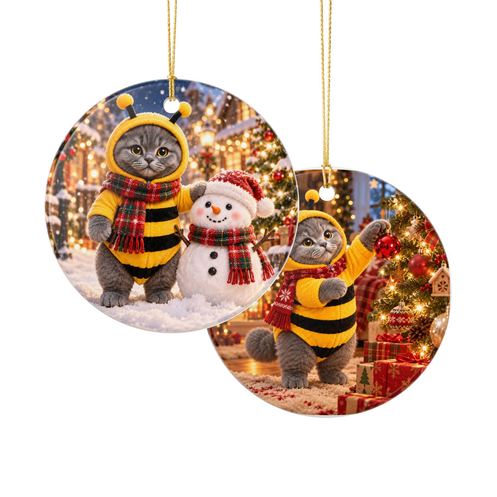 Buzzy's Christmas Magic Ornament – Double Sided