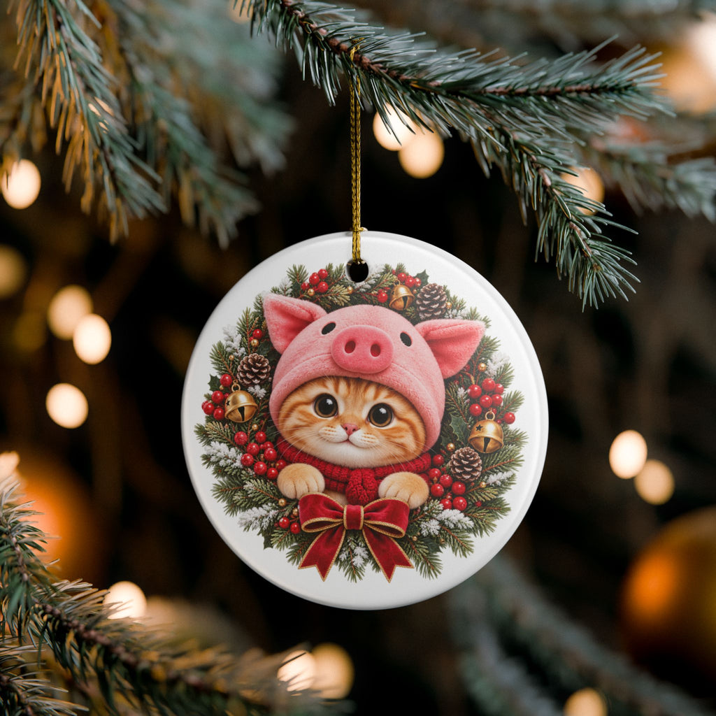 Porky's Christmas Magic Ornament – Double Sided