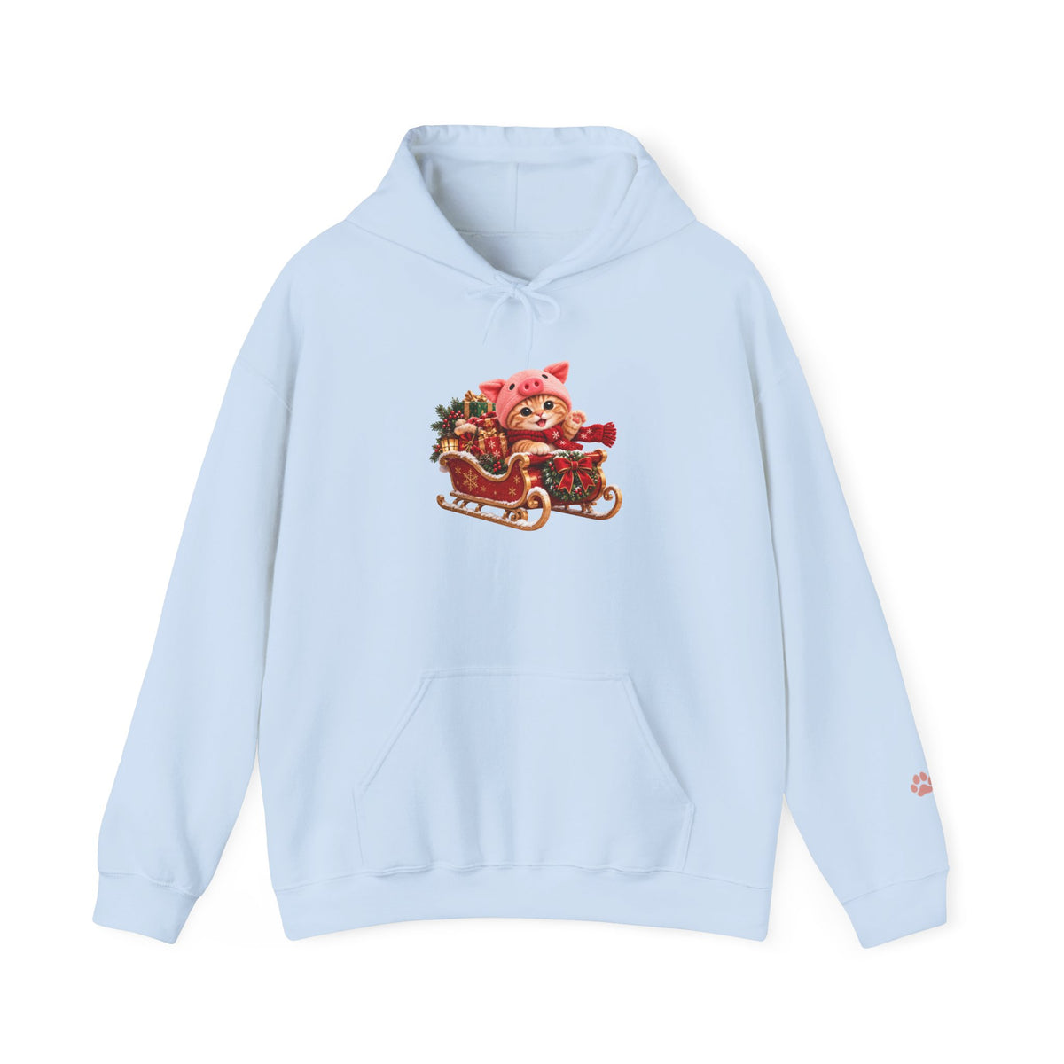 Porky's Christmas Sleigh – Unisex Christmas Hoodie