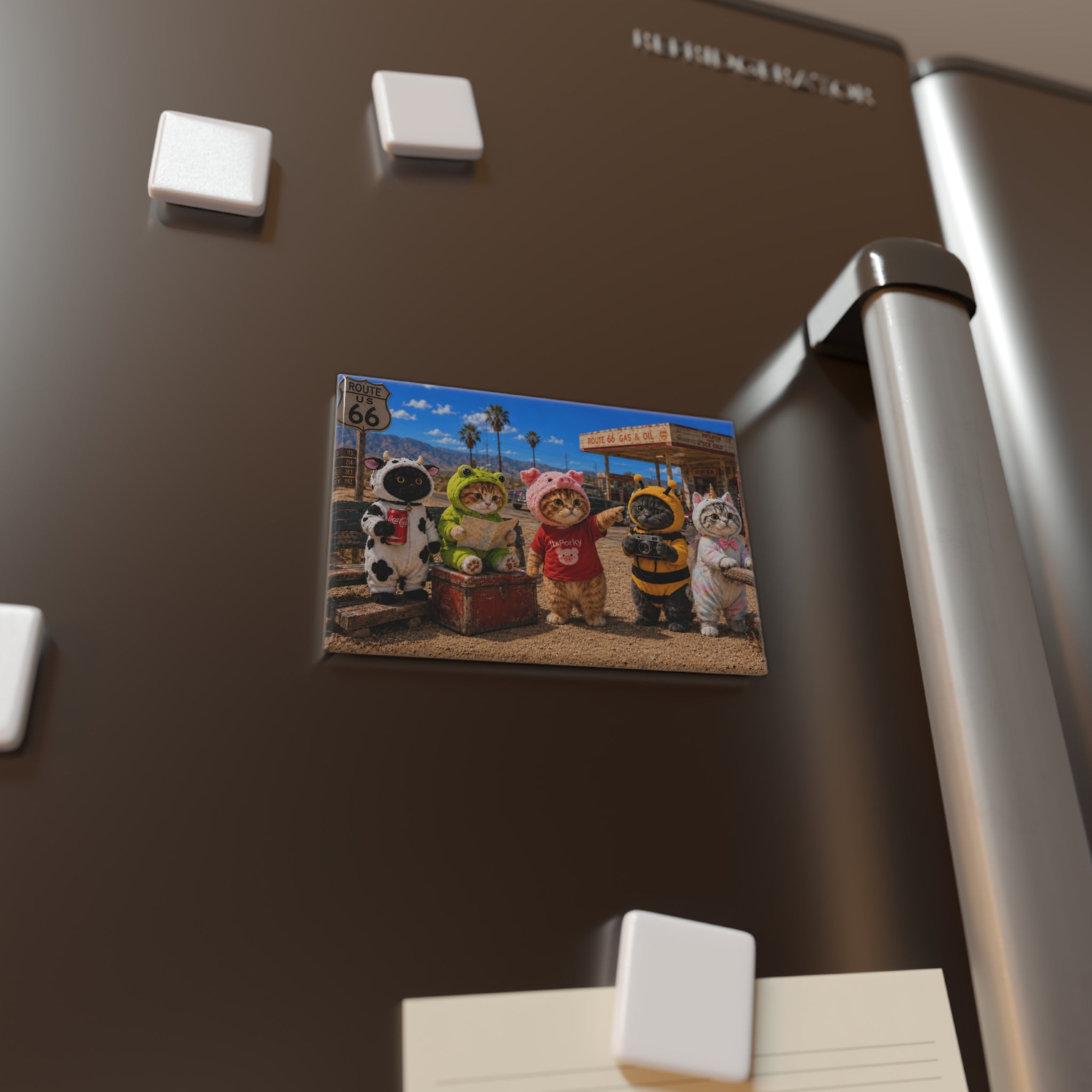 Route 66 Road Trip Rectangle Magnet