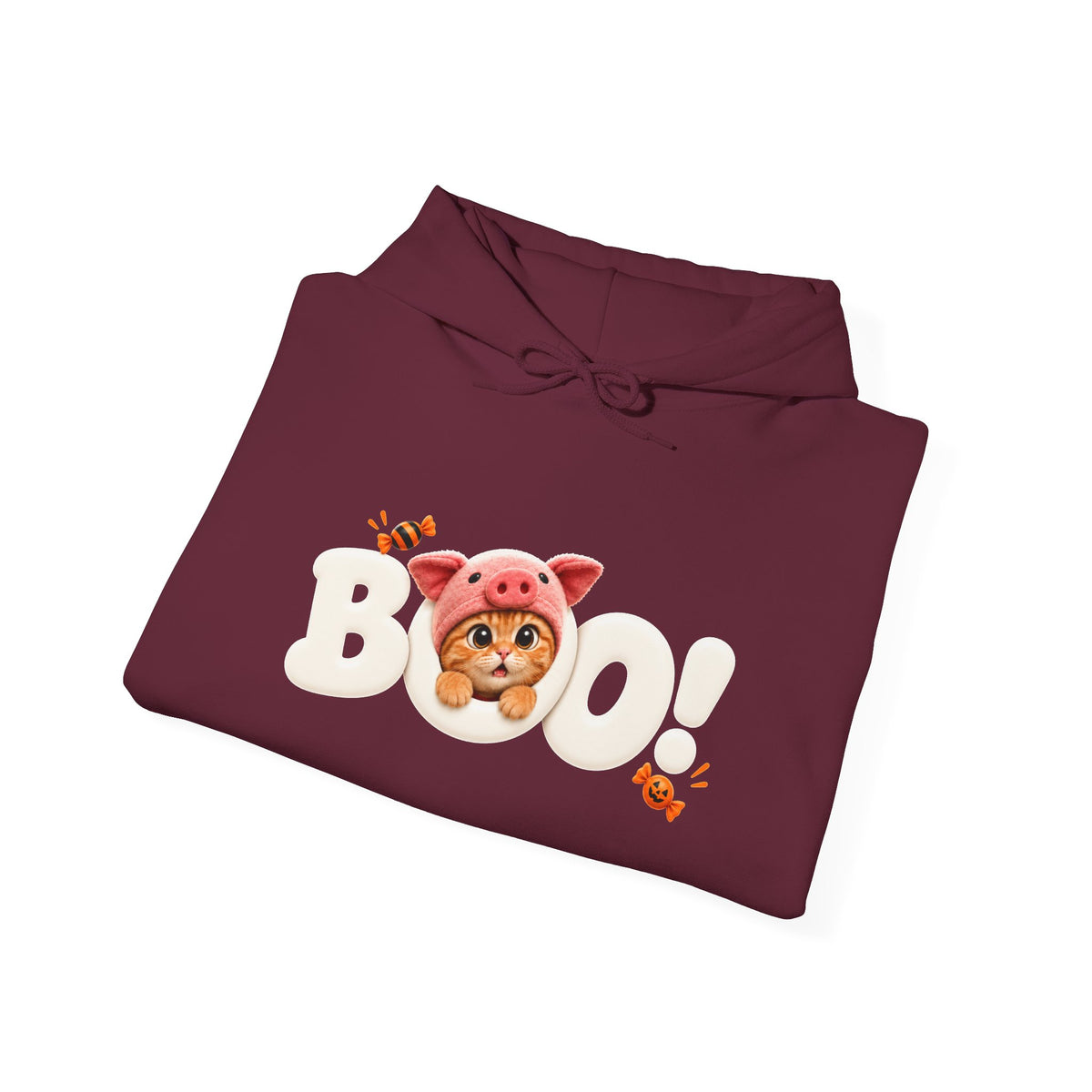Porky BOO! Halloween Unisex Hoodie