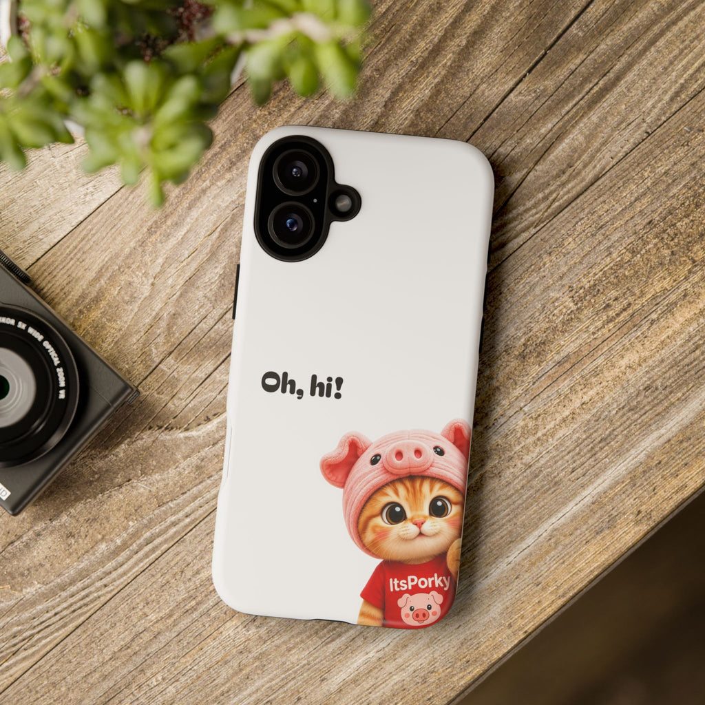 "Oh, hi!" Phone Case — Protective iPhone Cover