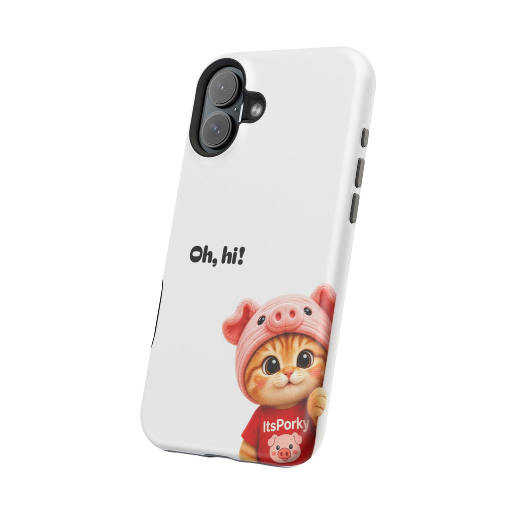 "Oh, hi!" Magnetic Impact‑Resistant Case