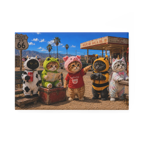 Route 66 Road Trip Rectangle Magnet