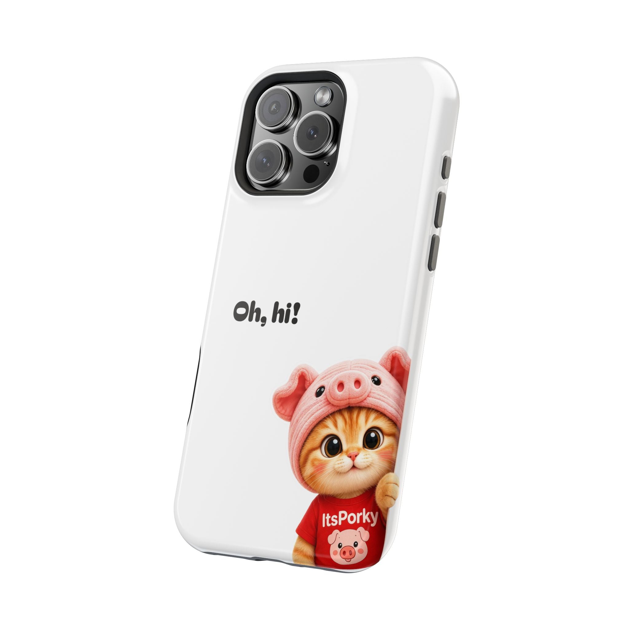 "Oh, hi!" Magnetic Impact‑Resistant Case