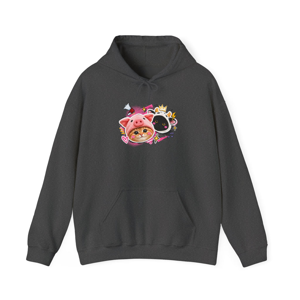 Porky & MooMoo Hoodie – Unisex Graphic Sweatshirt