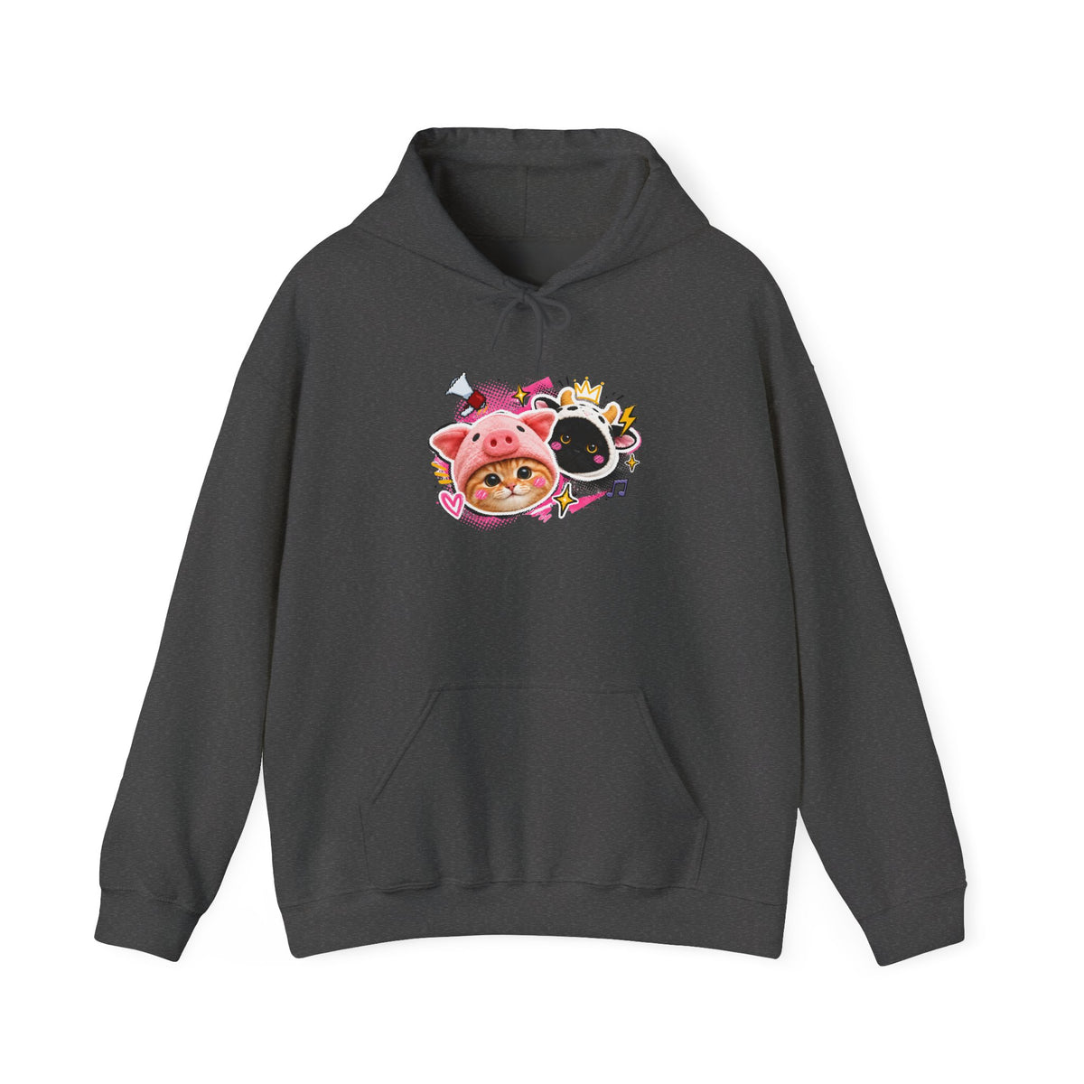 Porky & MooMoo Hoodie – Unisex Graphic Sweatshirt
