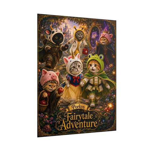 "Porkys Fairytale Adventure" - Rolled Poster