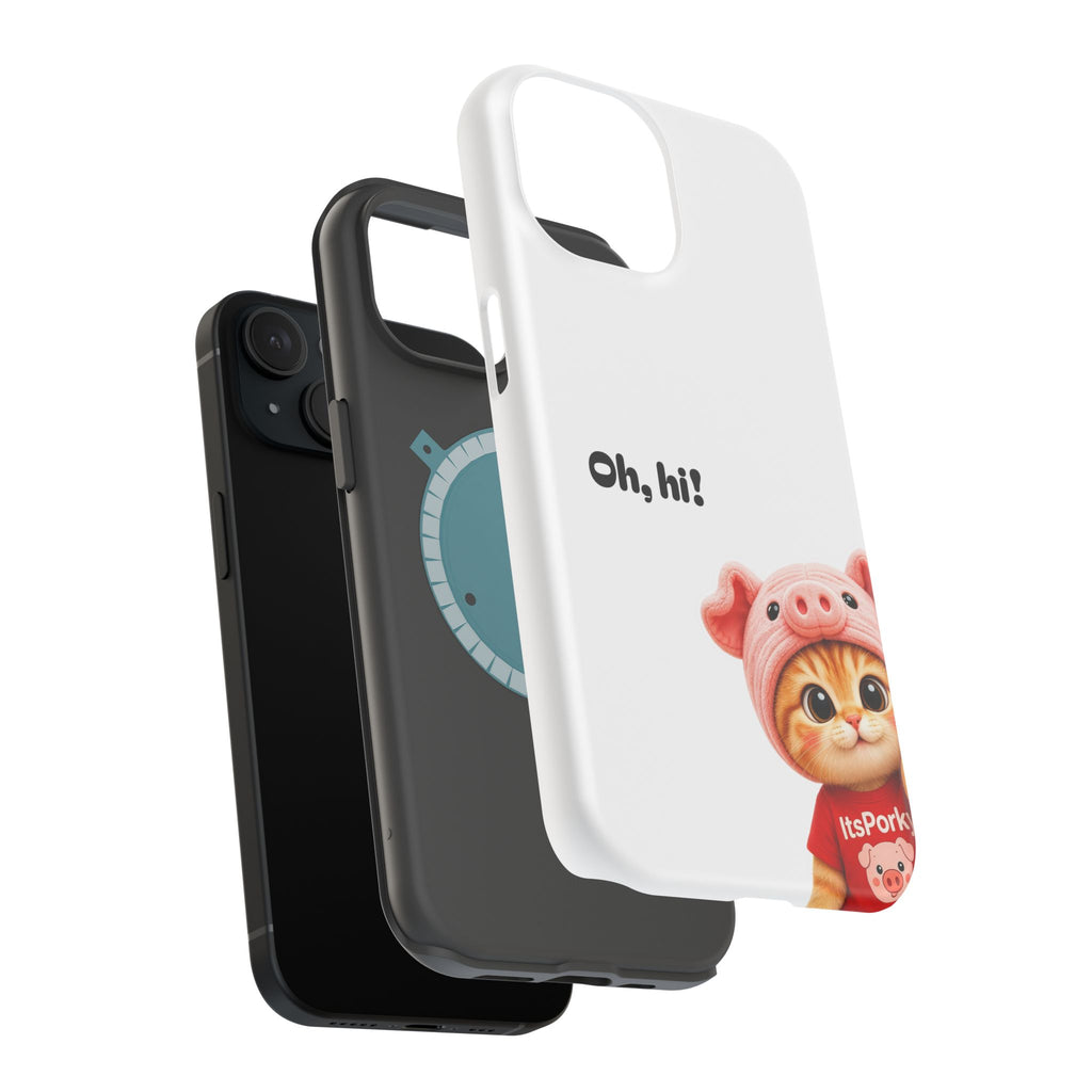 "Oh, hi!" Magnetic Impact‑Resistant Case
