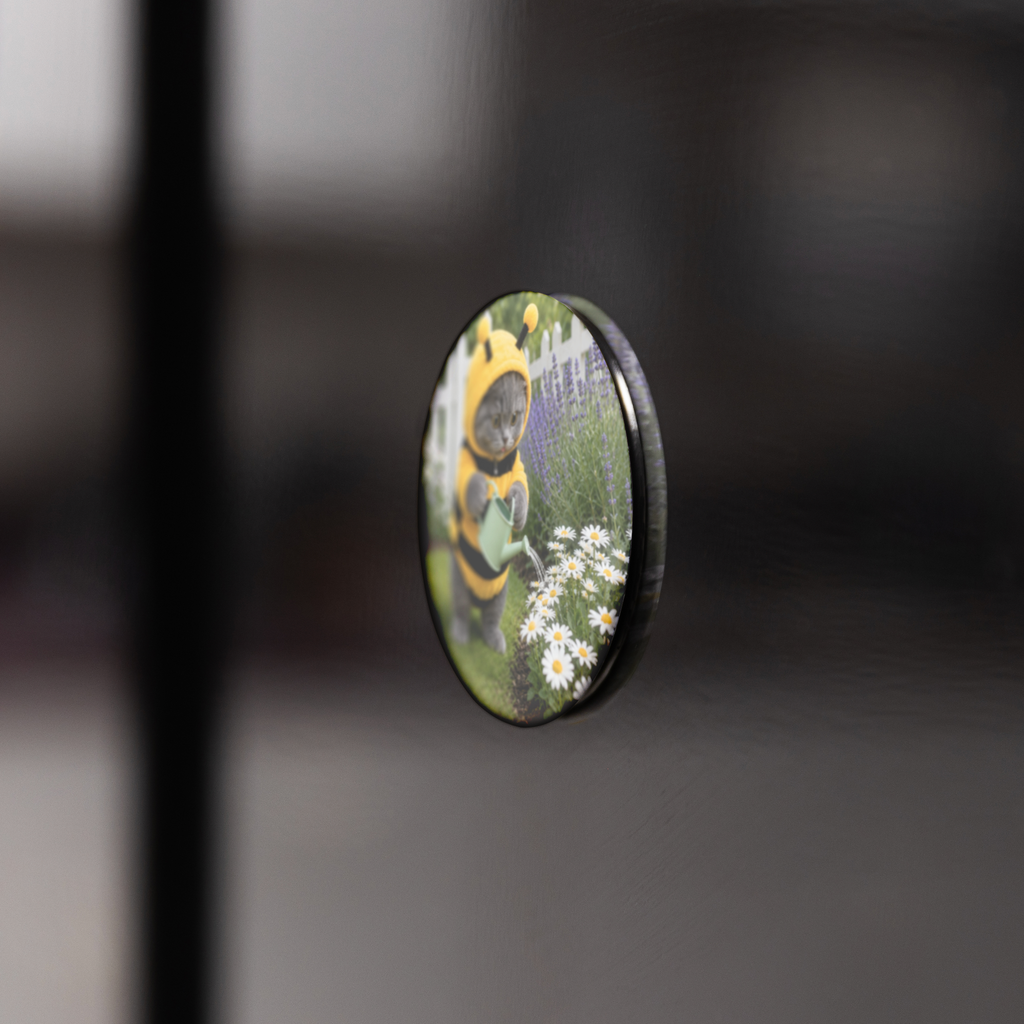 Buzzy_Bee_Round_Button_Magnet_RoundButtonMagnet_BlackFridge_AS_Mockup.png_16050497
