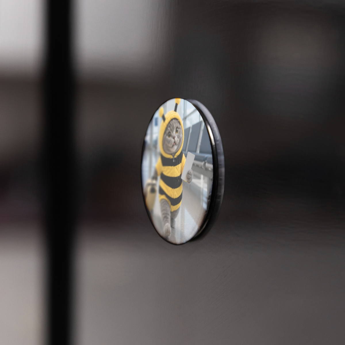 Buzzy_Bee_Round_Button_Magnet_RoundButtonMagnet_BlackFridge_AS_Mockup.png_16050599