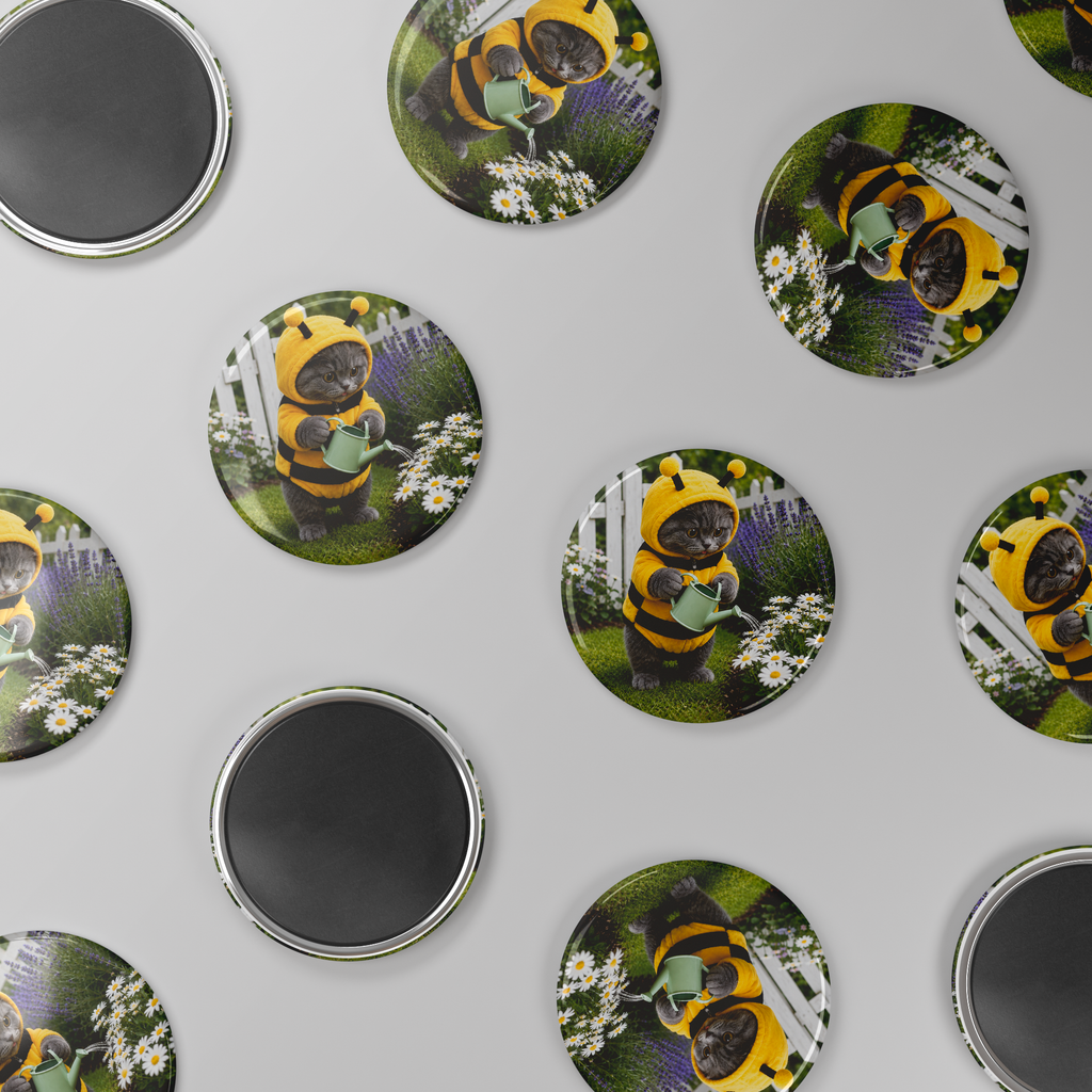 Buzzy_Bee_Round_Button_Magnet_RoundButtonMagnet_Scatter_Mockup.png_16050496