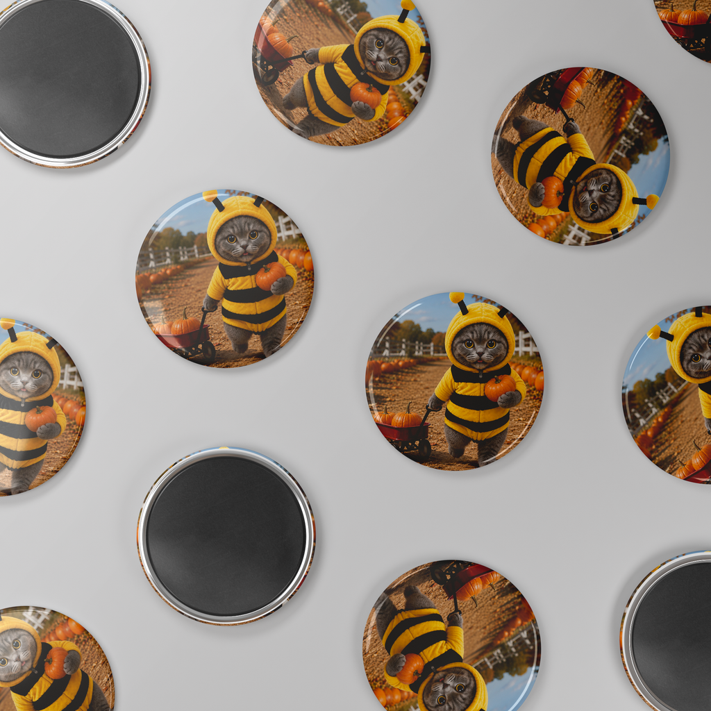 Buzzy_Bee_Round_Button_Magnet_RoundButtonMagnet_Scatter_Mockup.png_16050577
