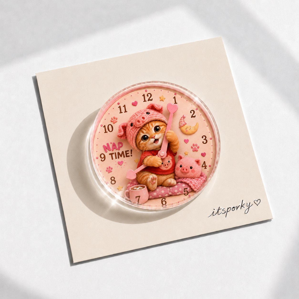 Porky Little Worlds Acrylic Fridge Magnets