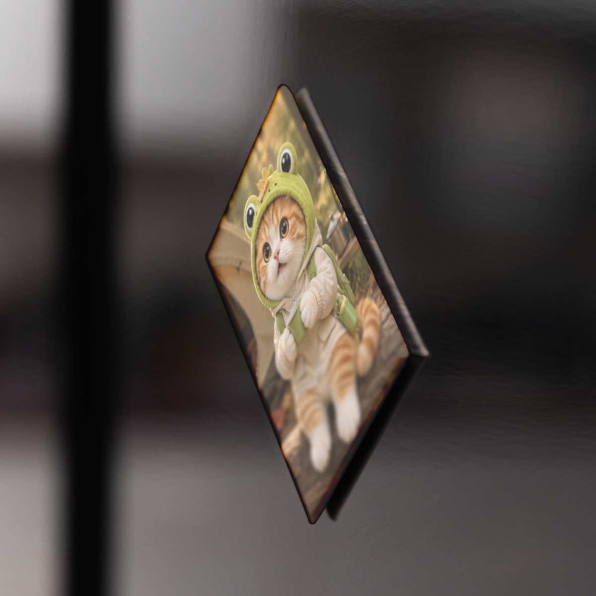Froggy_Adventures_Rectangle_Fridge_Magne_RectangleButtonMagnet_V_BlackFridge_Mockup.png_16065671