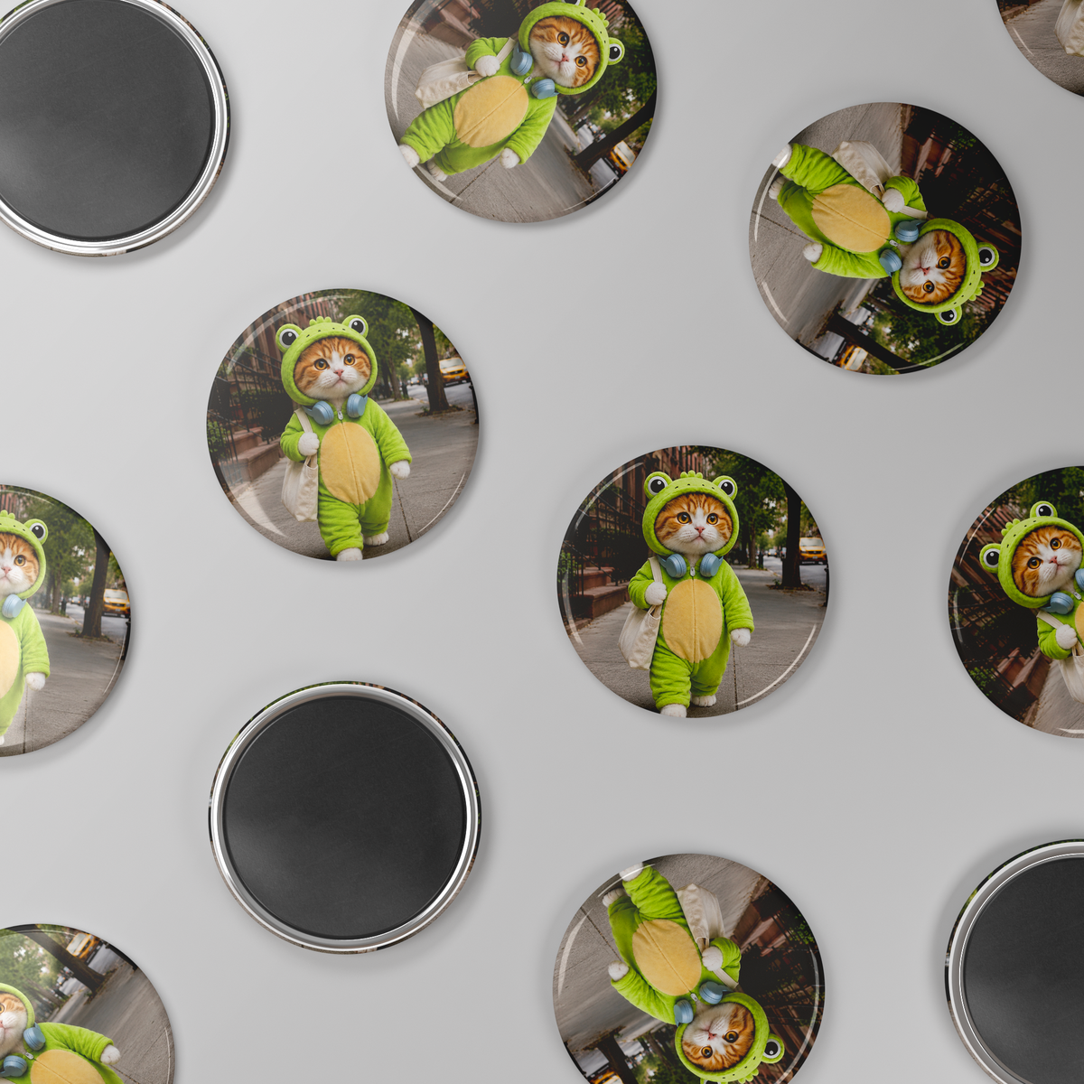 Froggy_Adventures_Round_Fridge_Magnet_RoundButtonMagnet_Scatter_Mockup.png_16051688