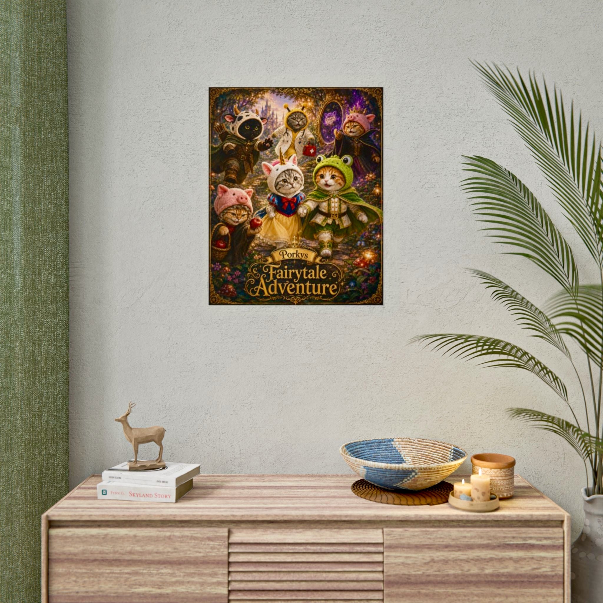 "Porkys Fairytale Adventure" - Rolled Poster