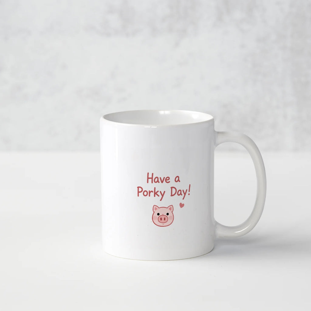 Porky Ceramic Mug – Have a Porky Day