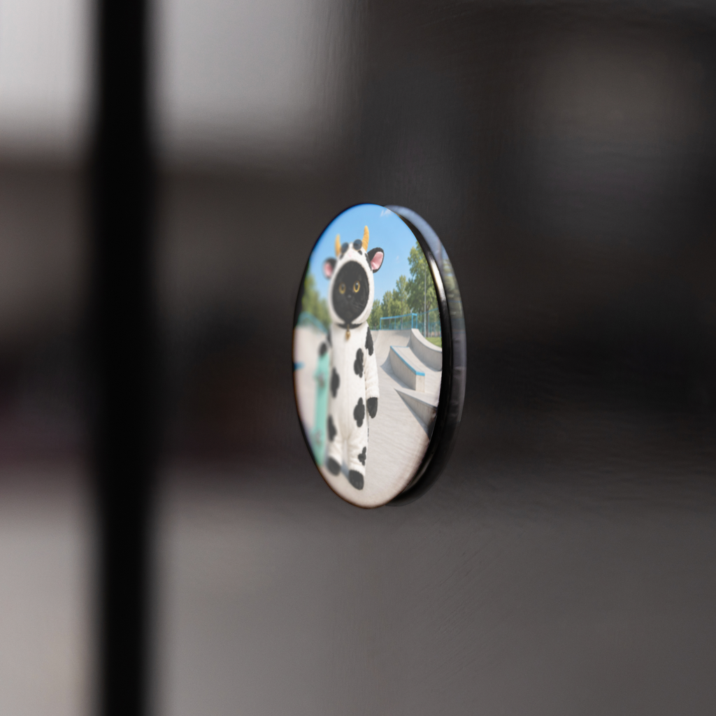 MooMoo_Moments_Round_Fridge_Magnet_RoundButtonMagnet_BlackFridge_AS_Mockup.png_16052162