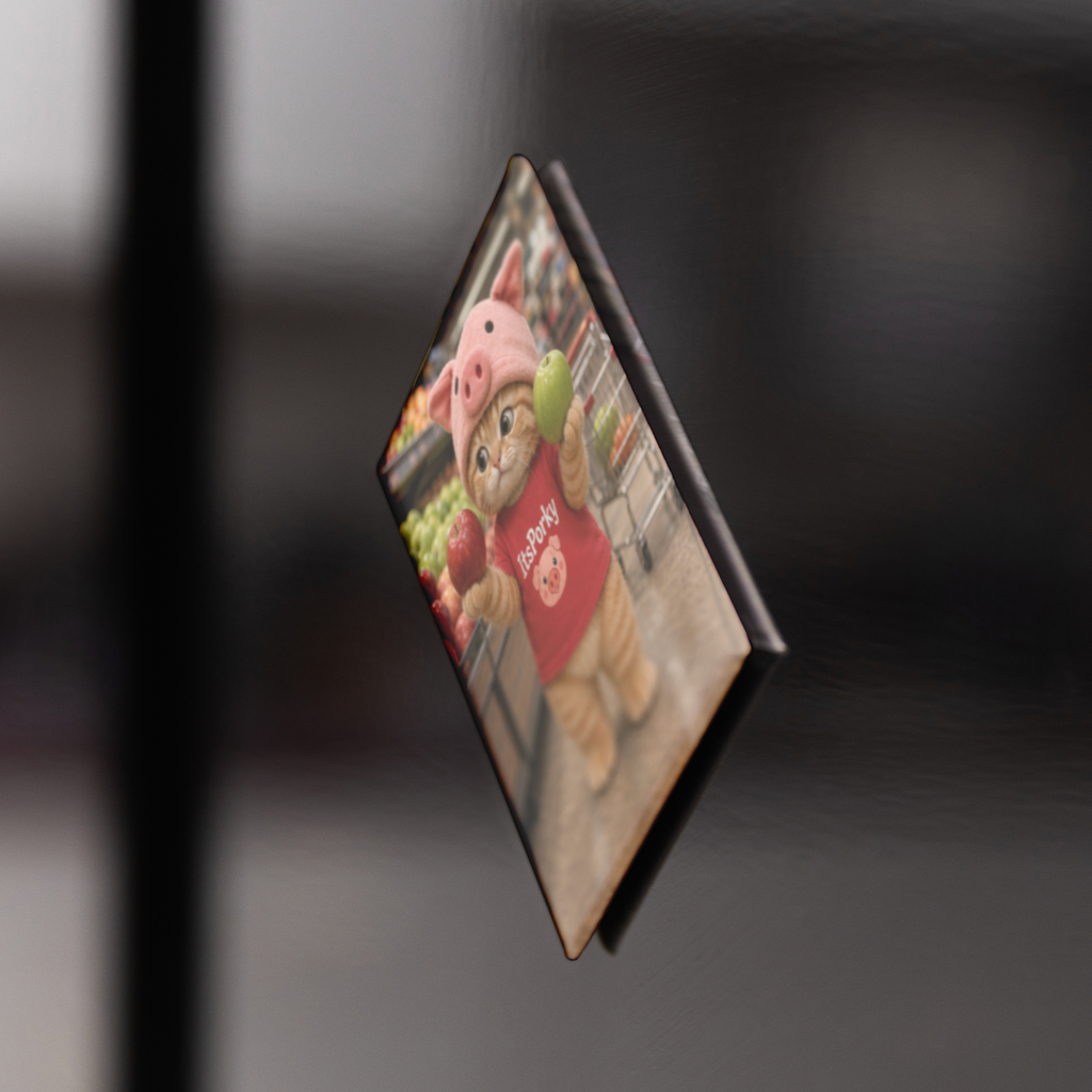 Porky_Signature_Rectangle_Fridge_Magnet_RectangleButtonMagnet_V_BlackFridge_Mockup.png_16058177