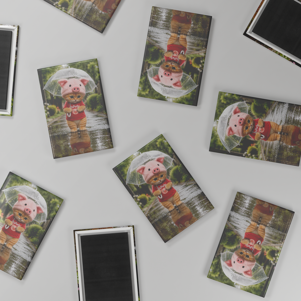 Porky_Signature_Rectangle_Fridge_Magnet_RectangleButtonMagnet_V_Scatter_Mockup.png_16057988