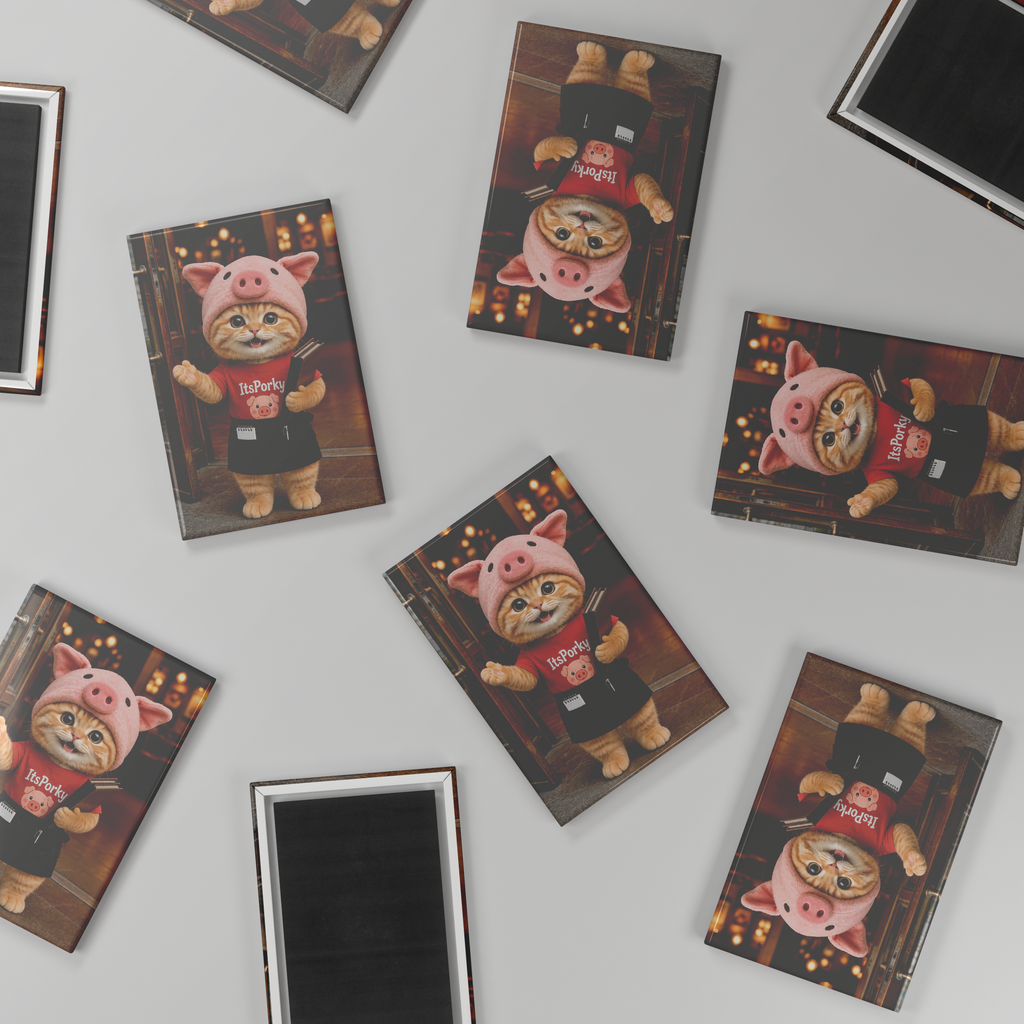 Porky_Signature_Rectangle_Fridge_Magnet_RectangleButtonMagnet_V_Scatter_Mockup.png_16058209