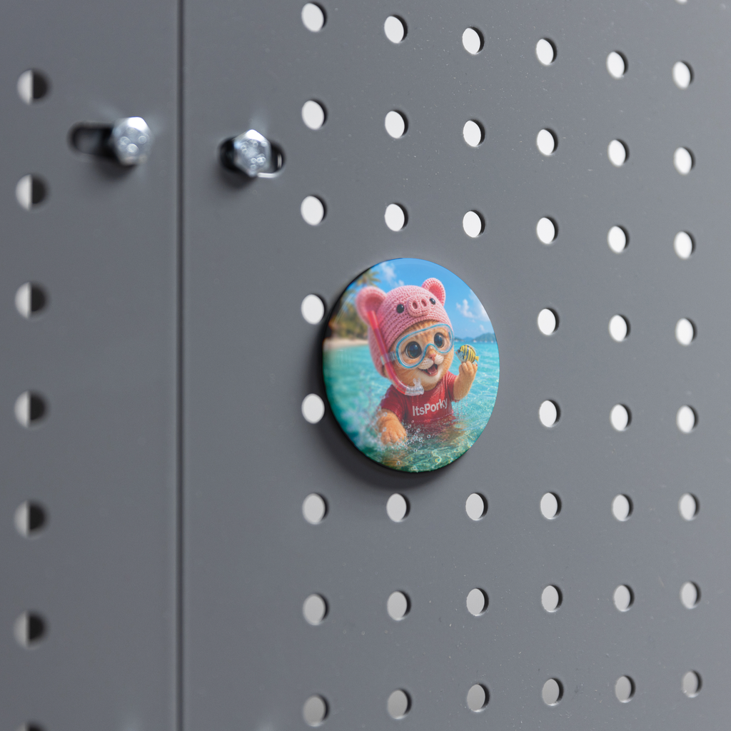 Porky_Signature_Round_Fridge_Magnet_RoundButtonMagnet_Workspace_Mockup.png_16052544