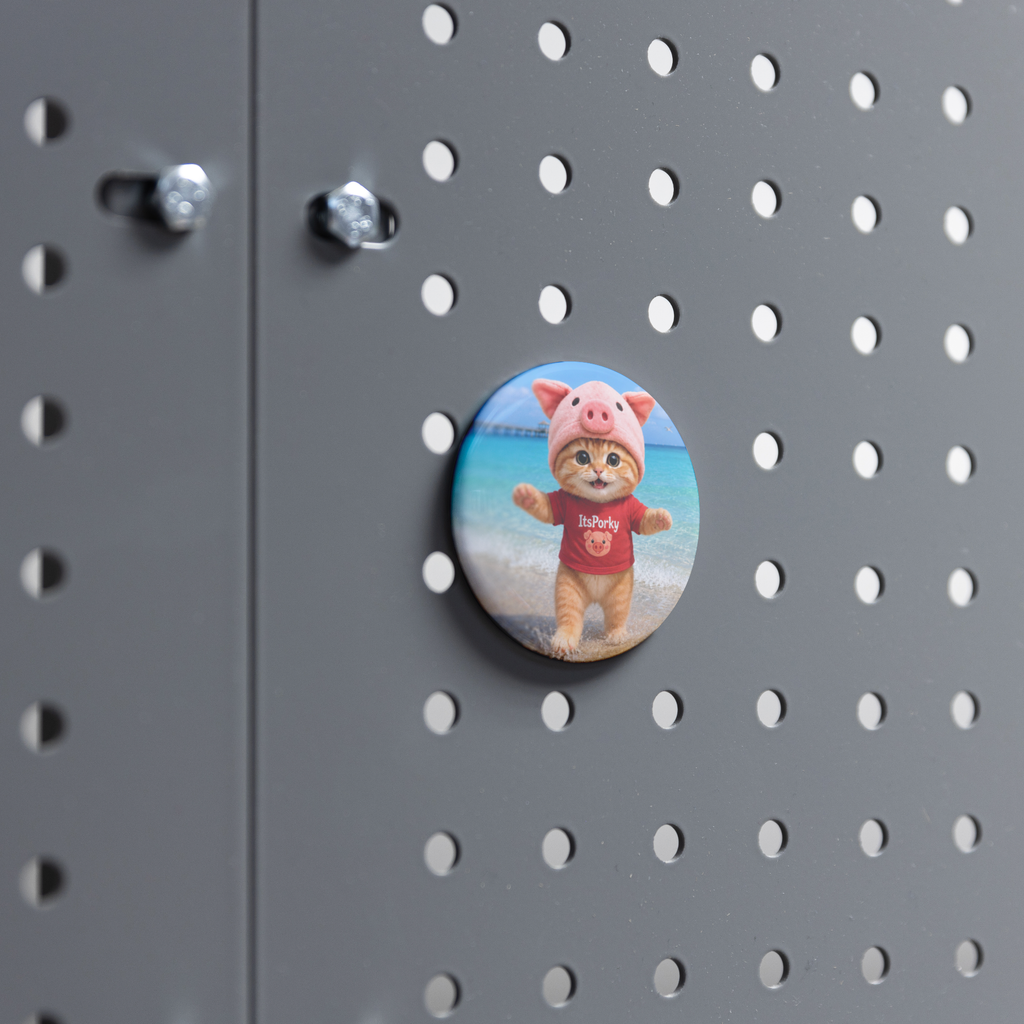 Porky_Signature_Round_Fridge_Magnet_RoundButtonMagnet_Workspace_Mockup.png_16052369
