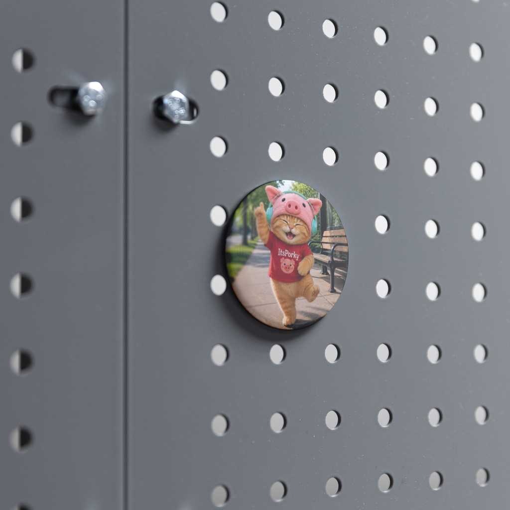 Porky_Signature_Round_Fridge_Magnet_RoundButtonMagnet_Workspace_Mockup.png_16052466