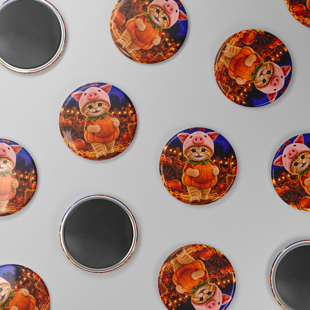 Porky__Friends_Halloween_Round_Fridge_M_RoundButtonMagnet_Scatter_Mockup.png_16127575