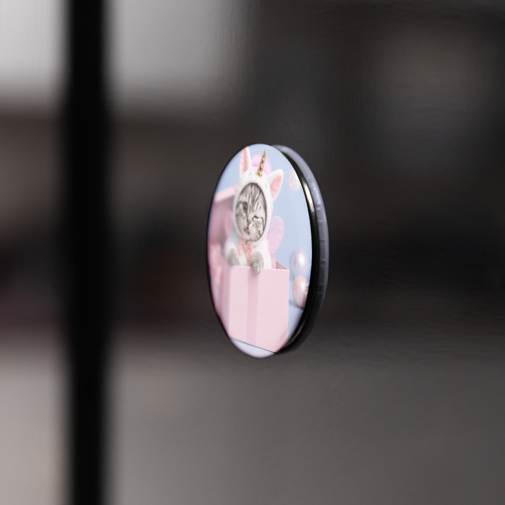 Uni_Magic_Round_Fridge_Magnet_RoundButtonMagnet_BlackFridge_AS_Mockup.png_16052316