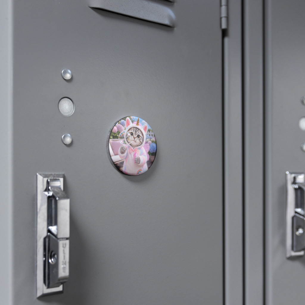 Uni_Magic_Round_Fridge_Magnet_RoundButtonMagnet_Locker_AS_Mockup.png_16052283