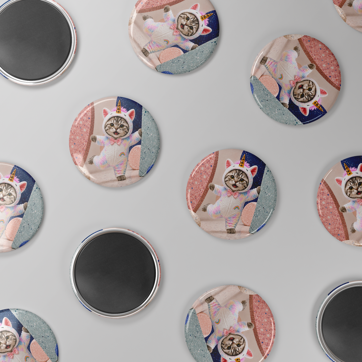 Uni_Magic_Round_Fridge_Magnet_RoundButtonMagnet_Scatter_Mockup.png_16052336